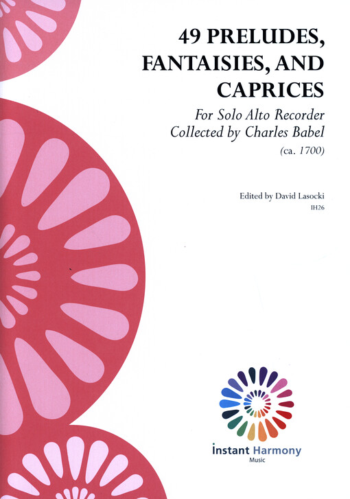 49 Preludes, Fantaisies, and Caprices : für Altblockflöte solo
