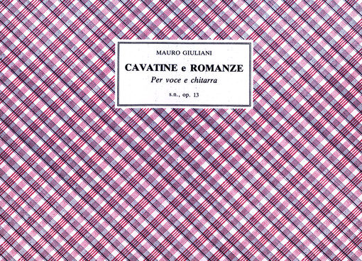 Cavatine e Romanze op. 13