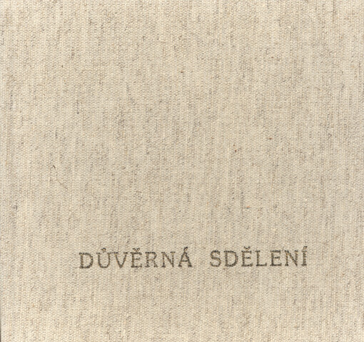 Důvěrná sdělení