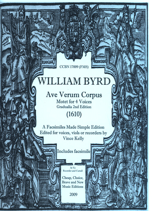 Ave Verum Corpus : Motet for 4 Voices