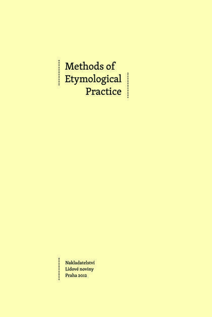 Methods of etymological practice