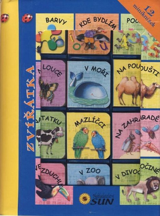 Zvířátka :12 miniknížek