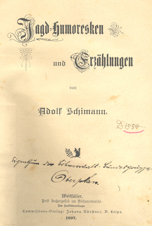 Jagd-humoresken und Erzählungen