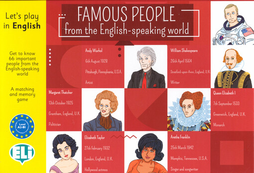 Famous People from the English-speaking world