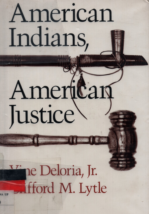 American Indians, american justice