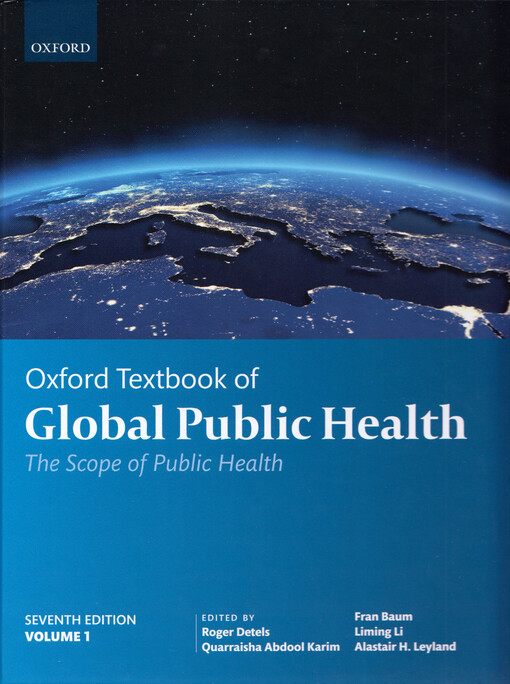 Oxford textbook of global public health. Volume 1, The scope of public health