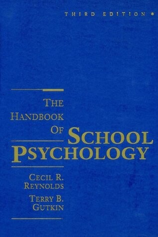 The Handbook of School Psychology