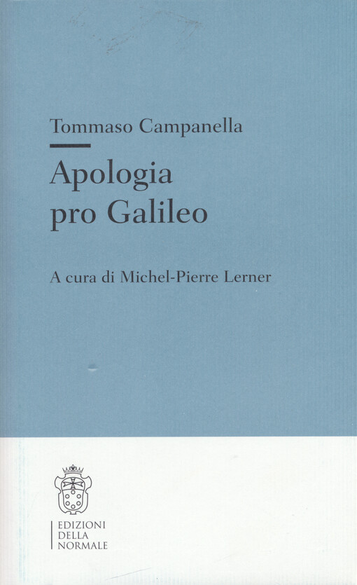 Apologia pro Galileo