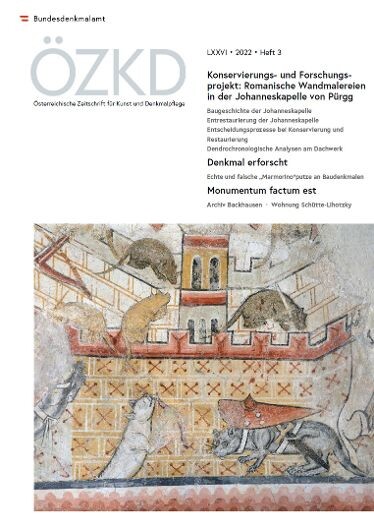 Österreichische Zeitschrift für Kunst und Denkmalpflege