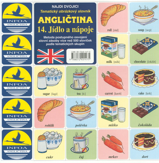 Angličtina :tematický obrázkový slovník : najdi dvojici, 14. díl