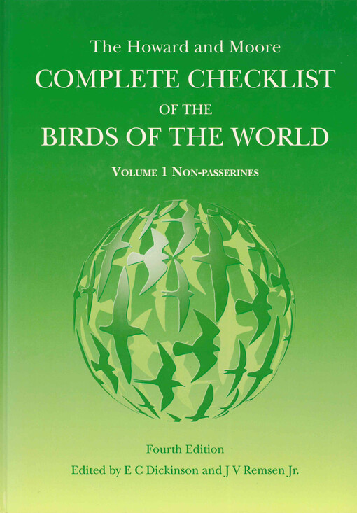 The Howard and Moore complete checklist of the birds of the world