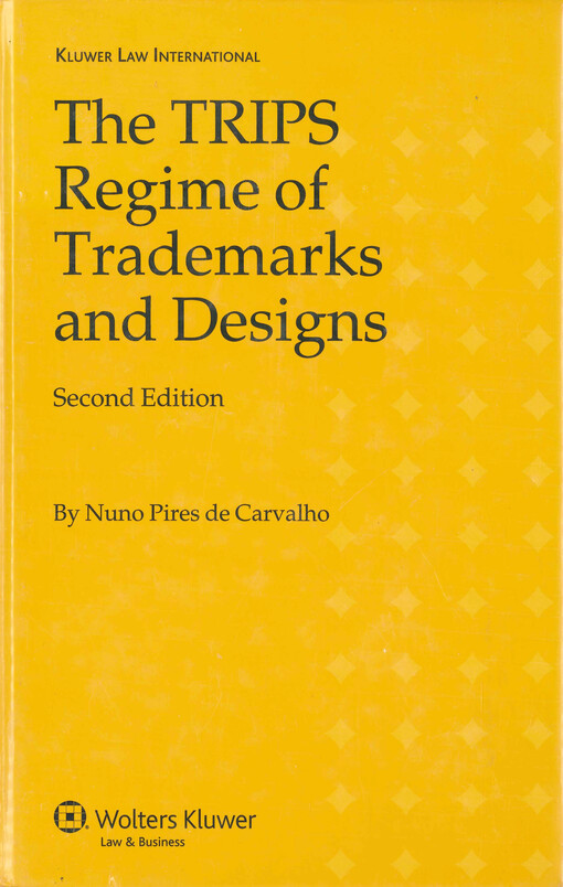 The TRIPS regime of trademarks and designs