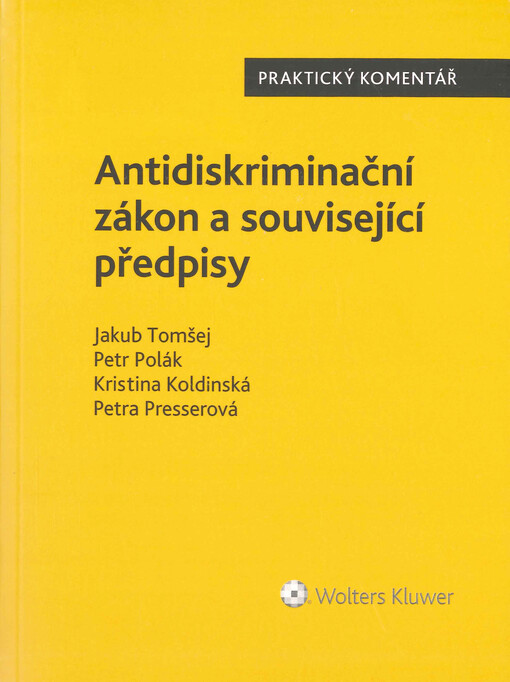Antidiskriminační zákon a související předpisy
