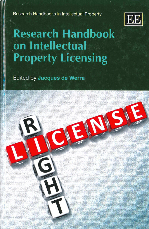 Research handbook on intellectual property licensing