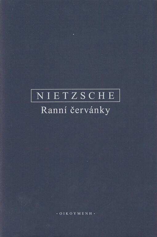Ranní červánky : myšlenky o morálních předsudcích