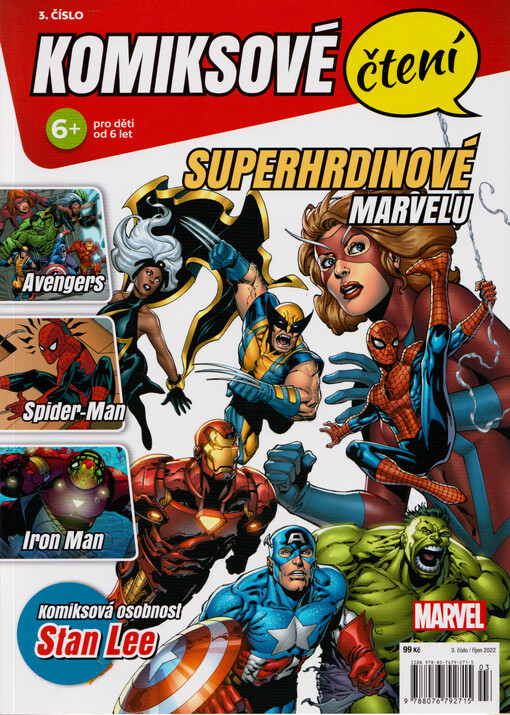 Komiksové čtení. Superhrdinové Marvelu