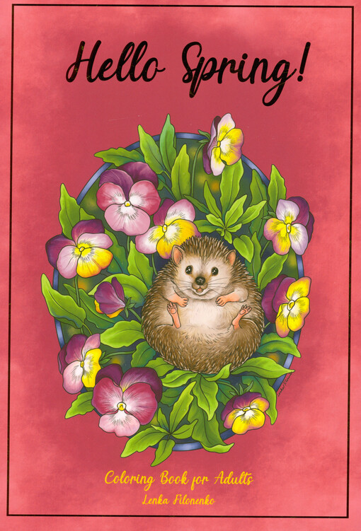 Hello spring! : coloring book