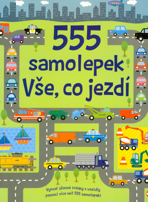 555 samolepek. Vše, co jezdí