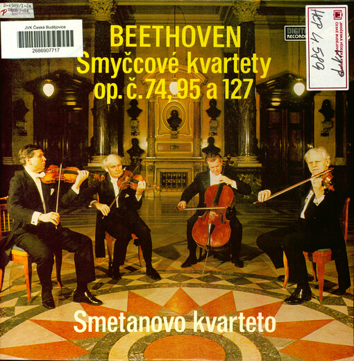 Smyčcové kvartety op. č. 74, 95 a 127 Smetanovo kvarteto