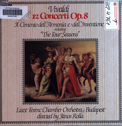 12 Concerti Op. 8 Il Cimento dell' Armonia e dell'Inventione including 