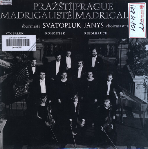 Pražští Madrigalisté sbormistr Svatopluk Jányš