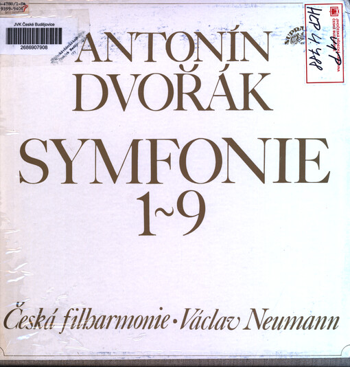 Symfonie 1 - 9 Česká filharmonie - Václav Neumann