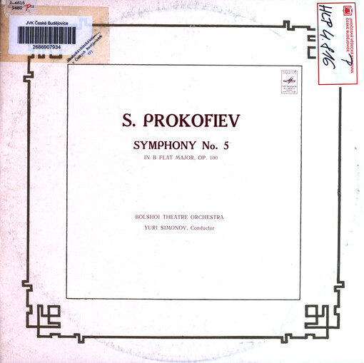 Symphony No. 5 in B Flat Major, Op. 100