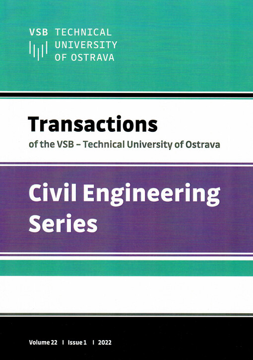 Sborník vědeckých prací Vysoké školy báňské - Technické univerzity Ostrava. Řada stavební