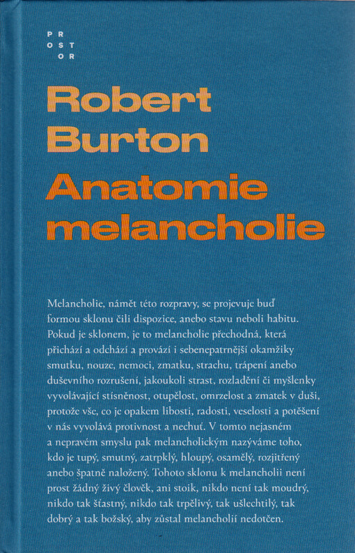 Anatomie melancholie