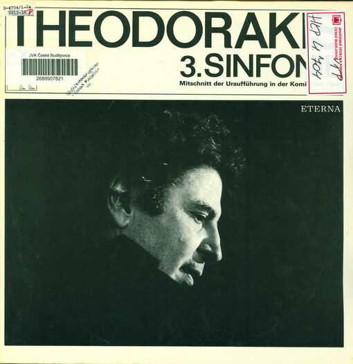 Sinfonie Nr. 3 Mitschnitt der Uraufführung in der Komischen Oper