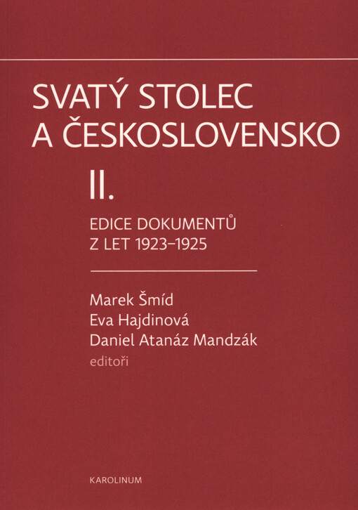 Svatý stolec a Československo