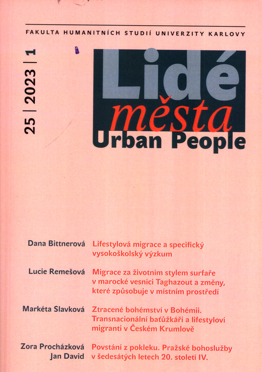 Lidé města : revue pro etnologii, antropologii a etologii komunikace