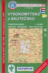 Vysokomýtsko a Skutečskoturistická mapa 1:50 000