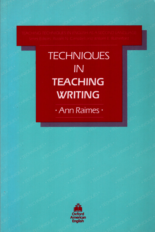 Techniques in teaching writing