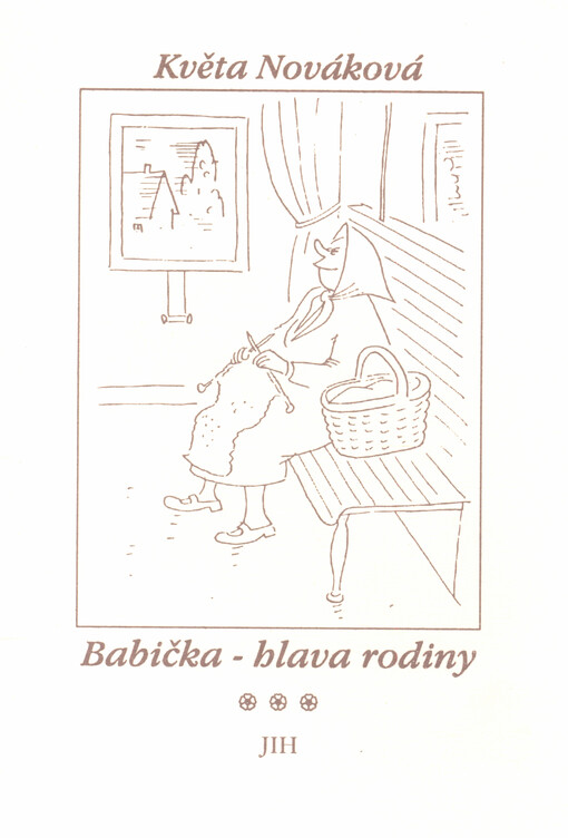 Babička - hlava rodiny : (mozaika z žulových kamínků)