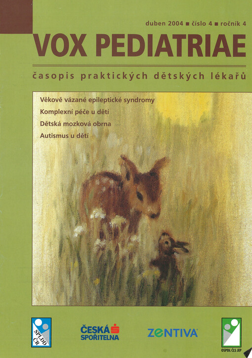 Vox pediatriae : časopis praktických dětských lékařů