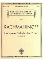 Complete Preludes For Piano (odkaz v elektronickém katalogu)