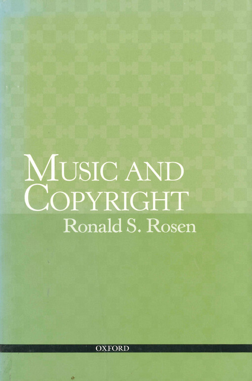Music and copyright