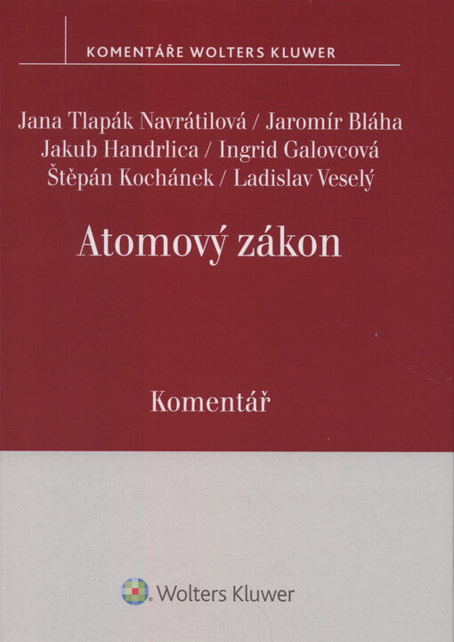 Atomový zákon : komentář