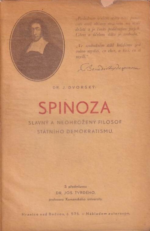 Spinoza :slavný a neohrožený filosof státního demokratismu