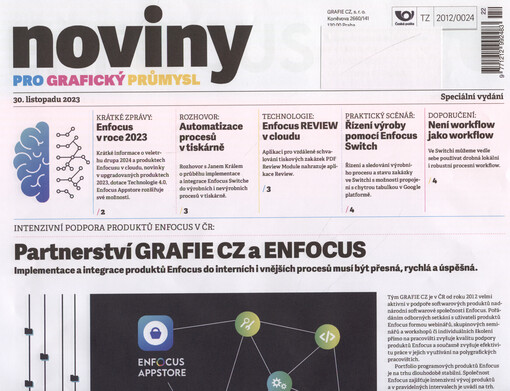 Noviny pro grafický průmysl