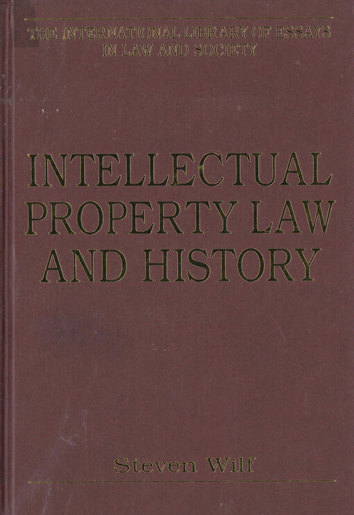Intellectual property law and history