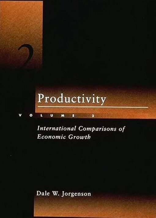 Productivity.Vol. 2,International comparisons of economic growth