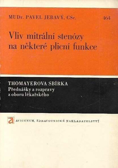 Vliv mitrální stenózy na některé plicní funkce