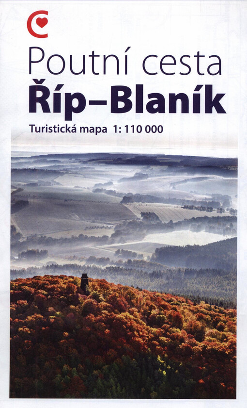 Poutní cesta Říp - Blaník : turistická mapa 1:110 000