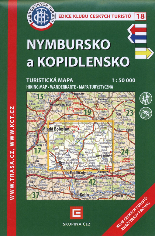 Nymbursko a Kopidlensko : turistická mapa 1:50 000