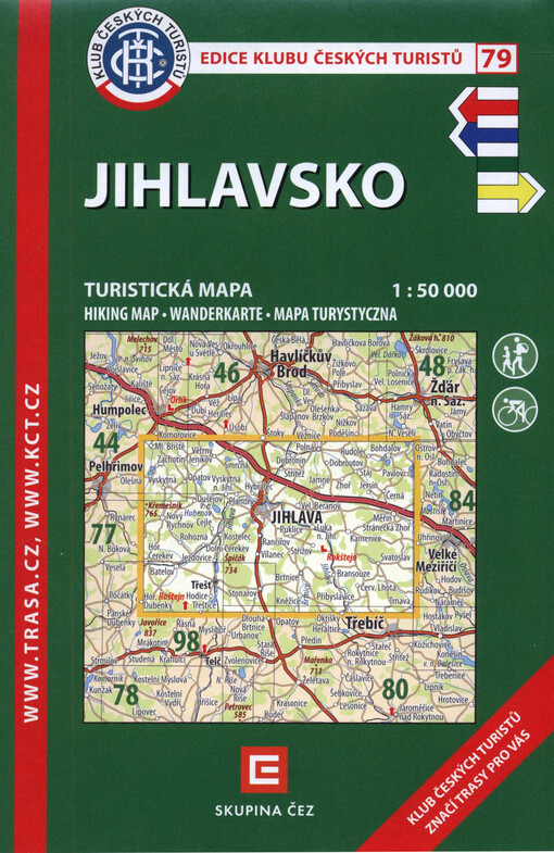 Jihlavsko : turistická mapa 1:50 000