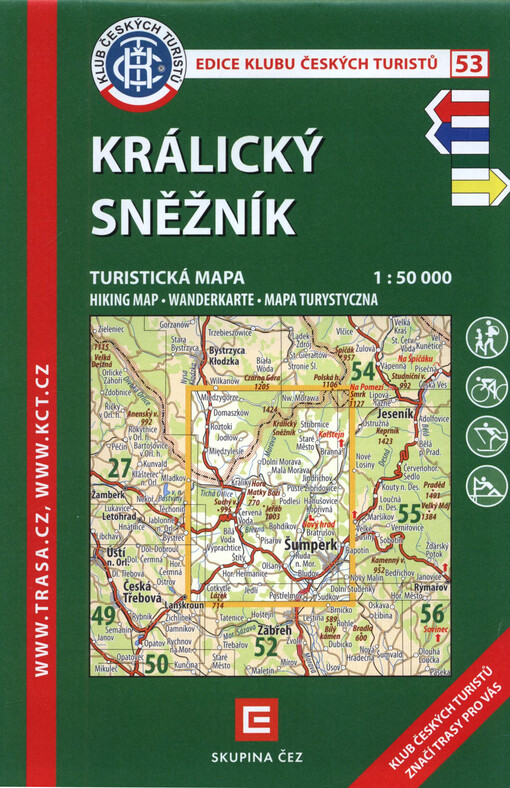 Králický Sněžník : turistická mapa 1:50 000