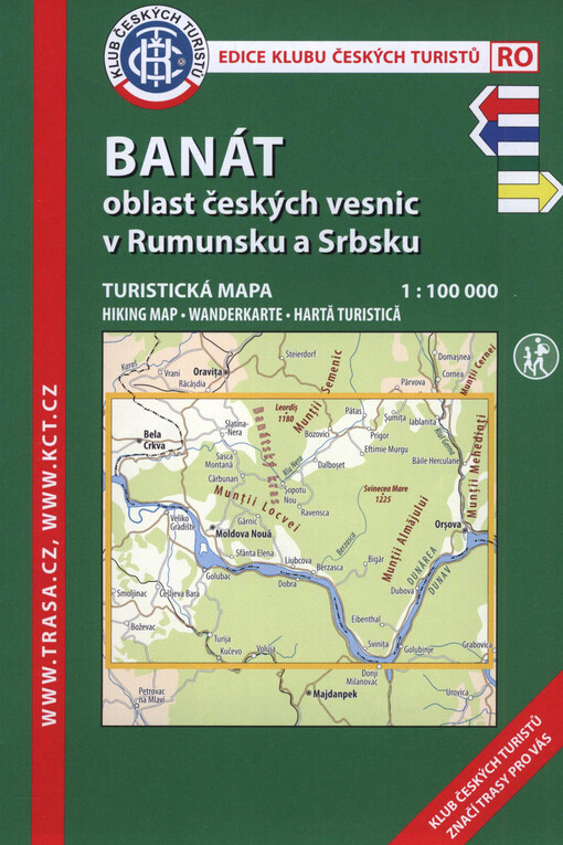 Banát : oblast českých vesnic v Rumunsku a Srbsku : turistická mapa 1:100 000