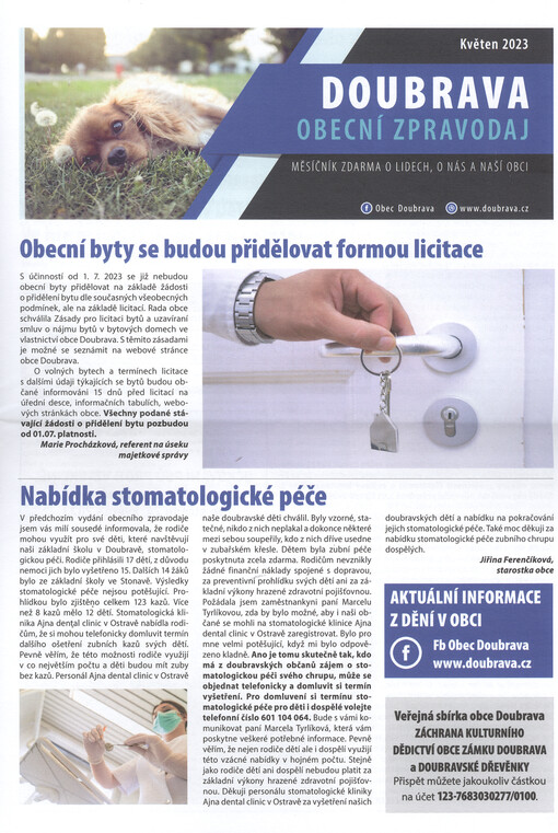 Doubrava : obecní zpravodaj